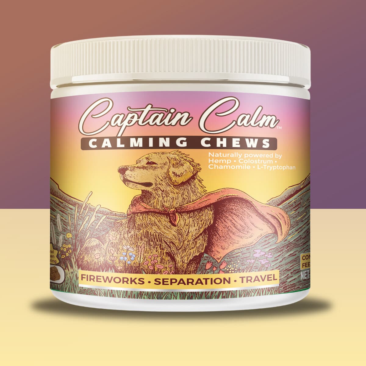 Captain Calm™ Calming Chews